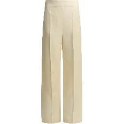 Silk tailored pants