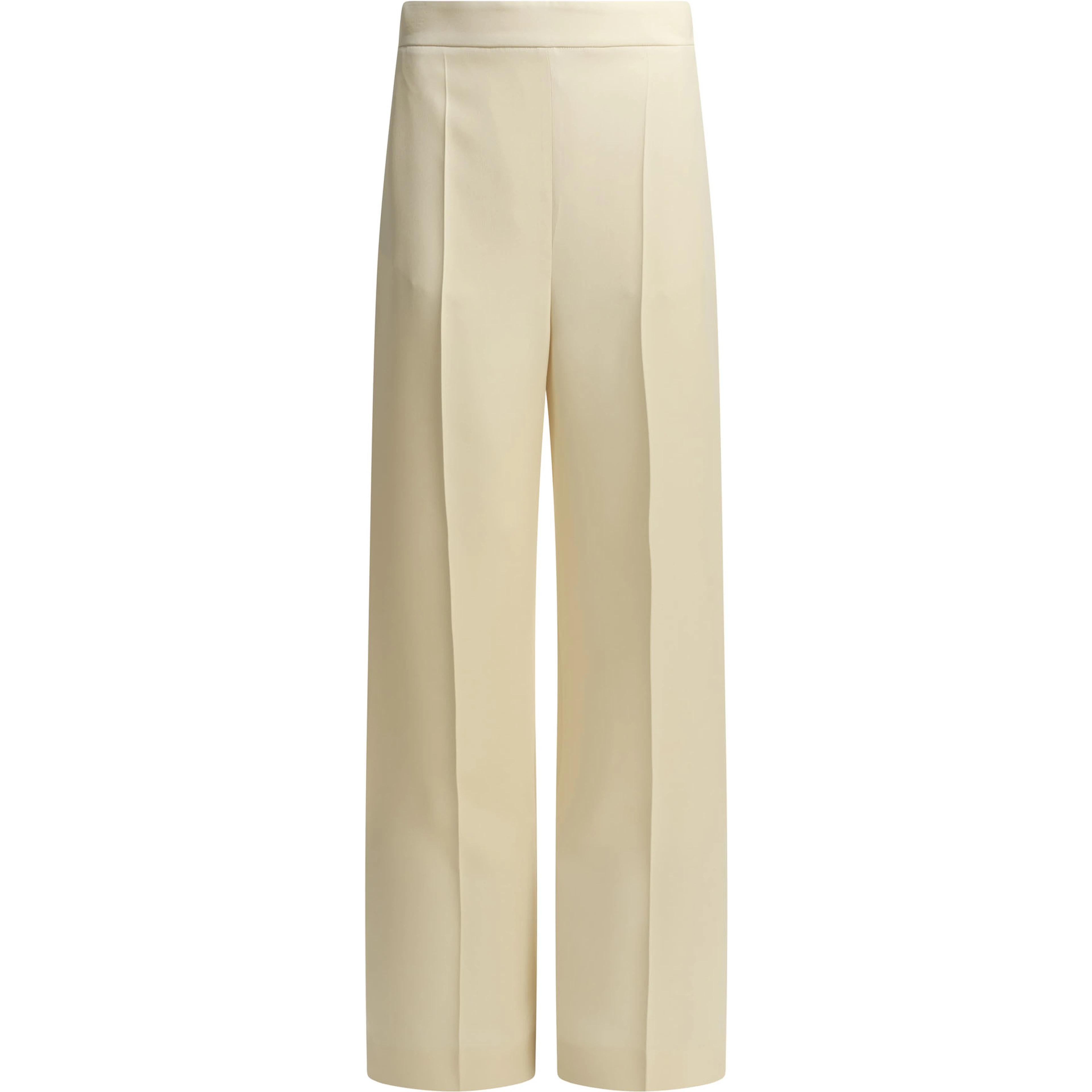 Silk tailored pants