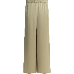 Casual silk pants