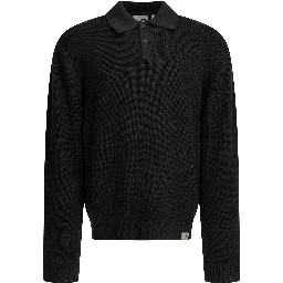 "Miles" polo sweater