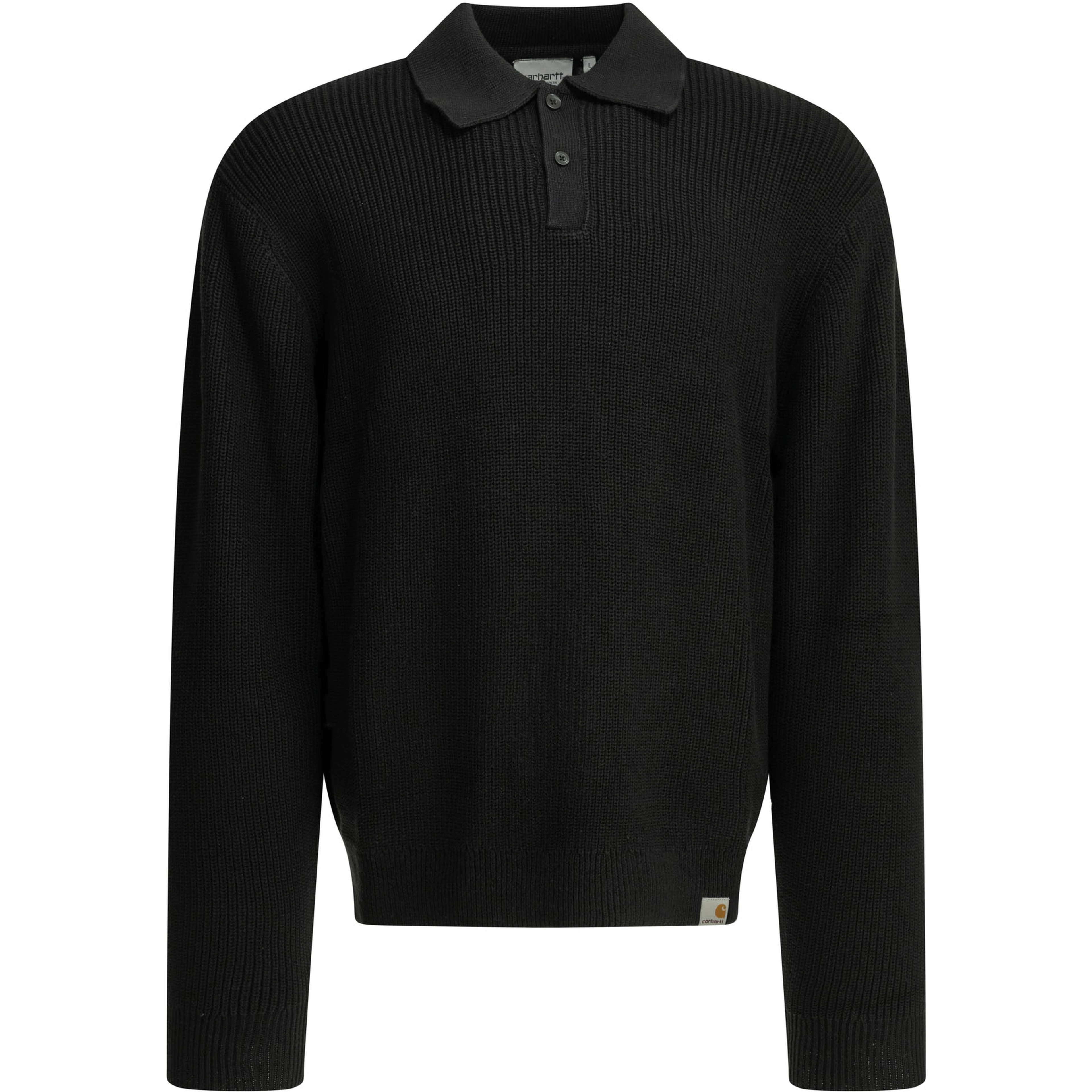 "Miles" polo sweater