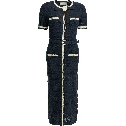 Knit midi dress