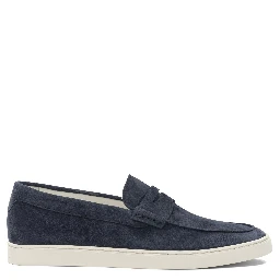 Suede loafers