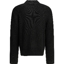 "Miles" polo sweater