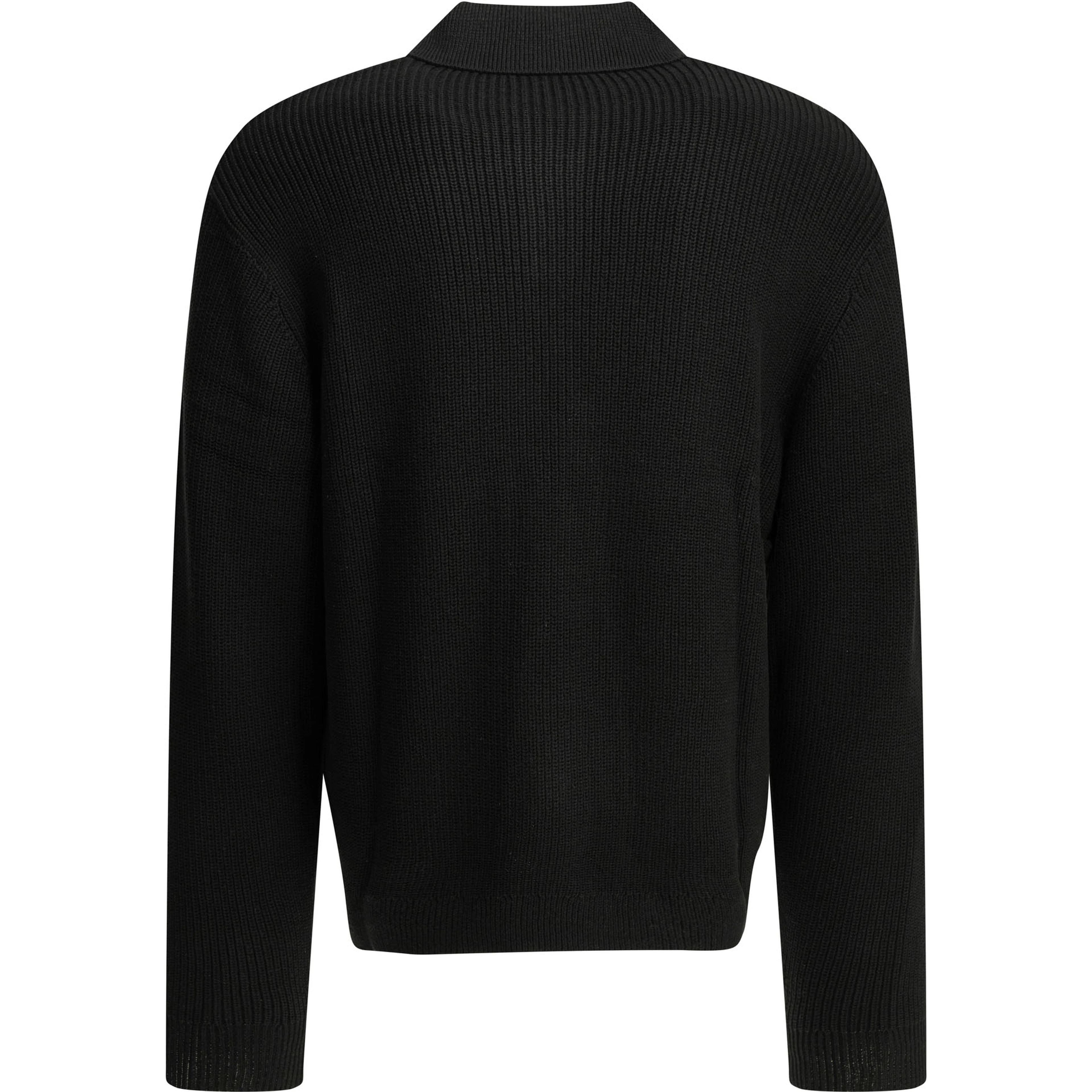 "Miles" polo sweater