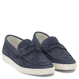 Suede loafers