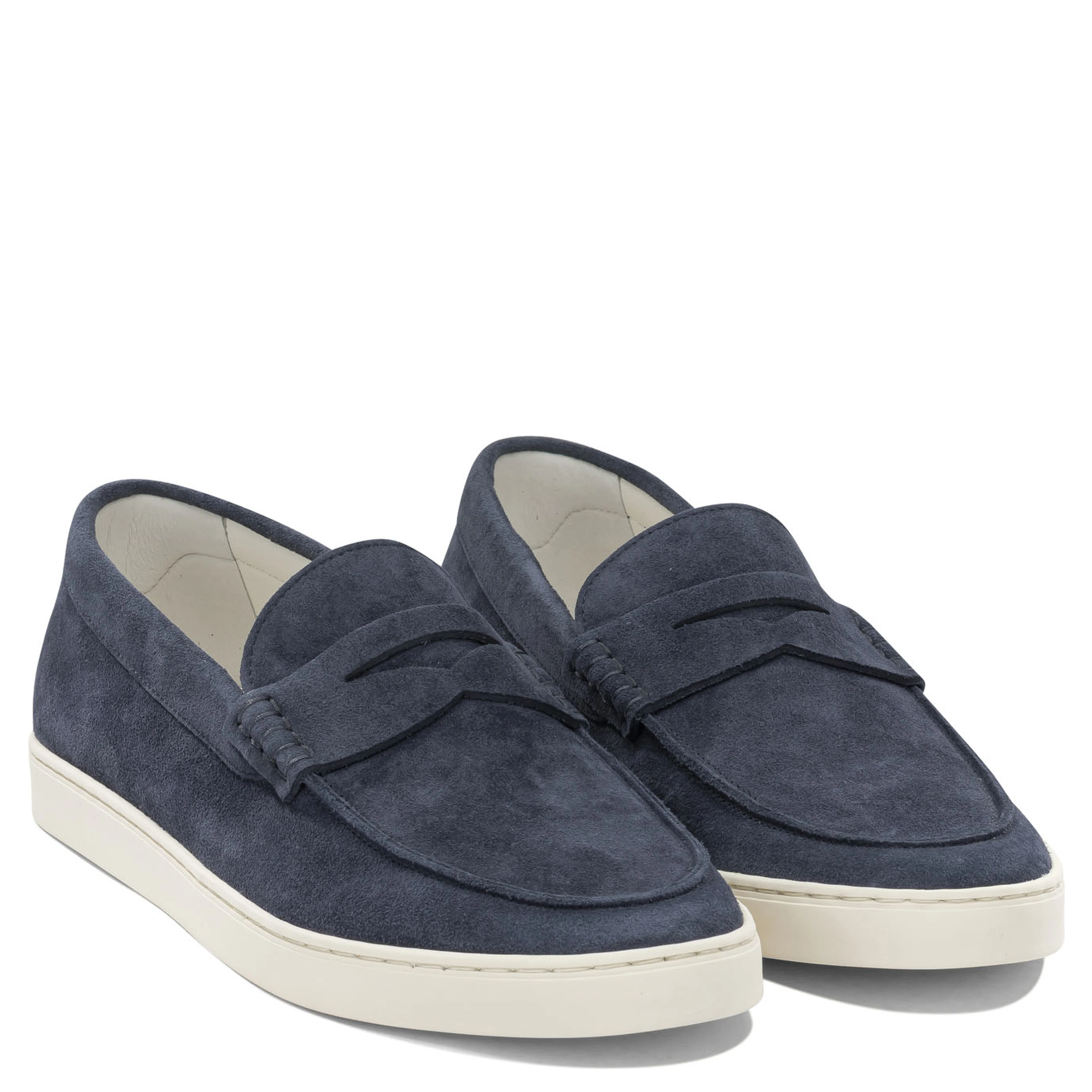 Suede loafers