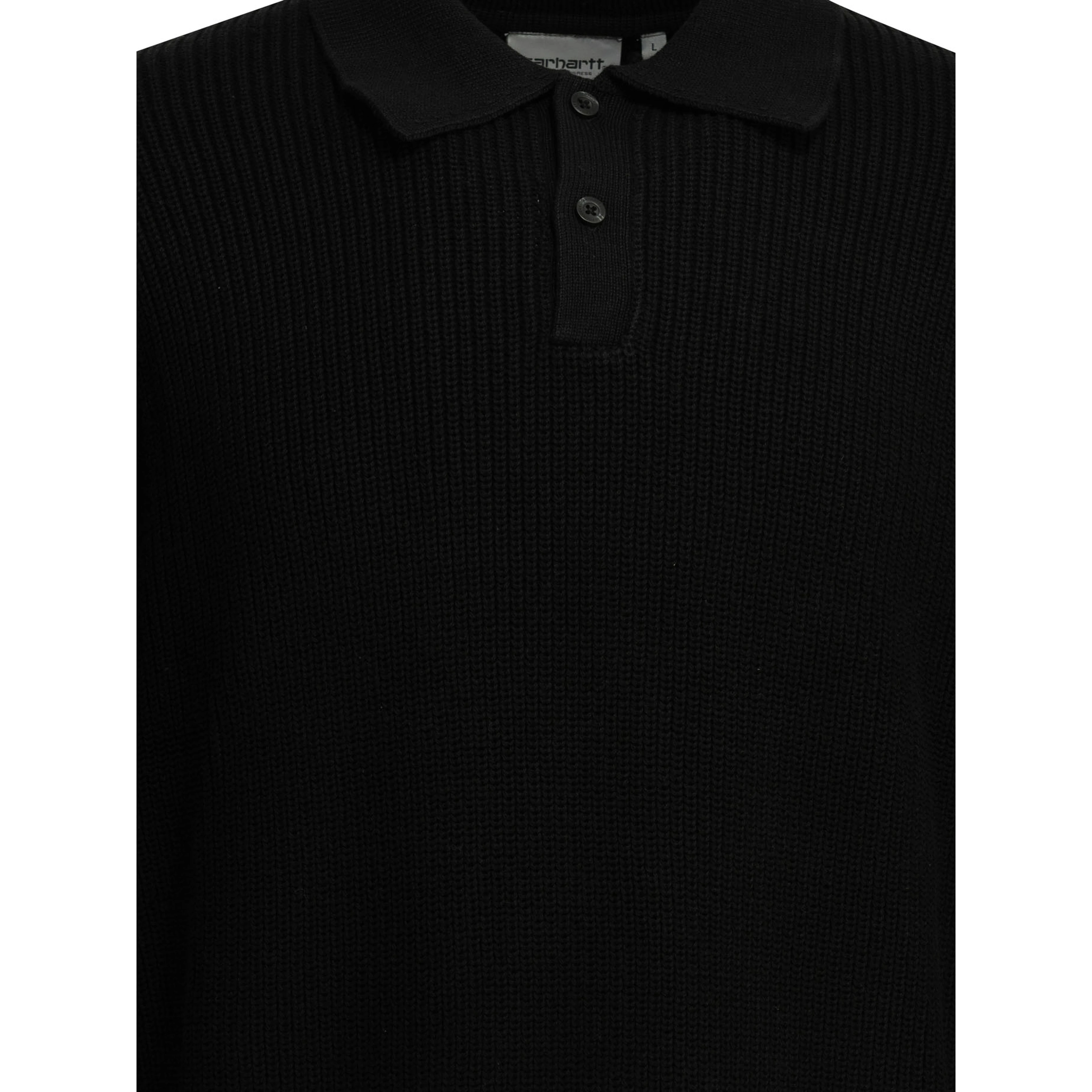 "Miles" polo sweater