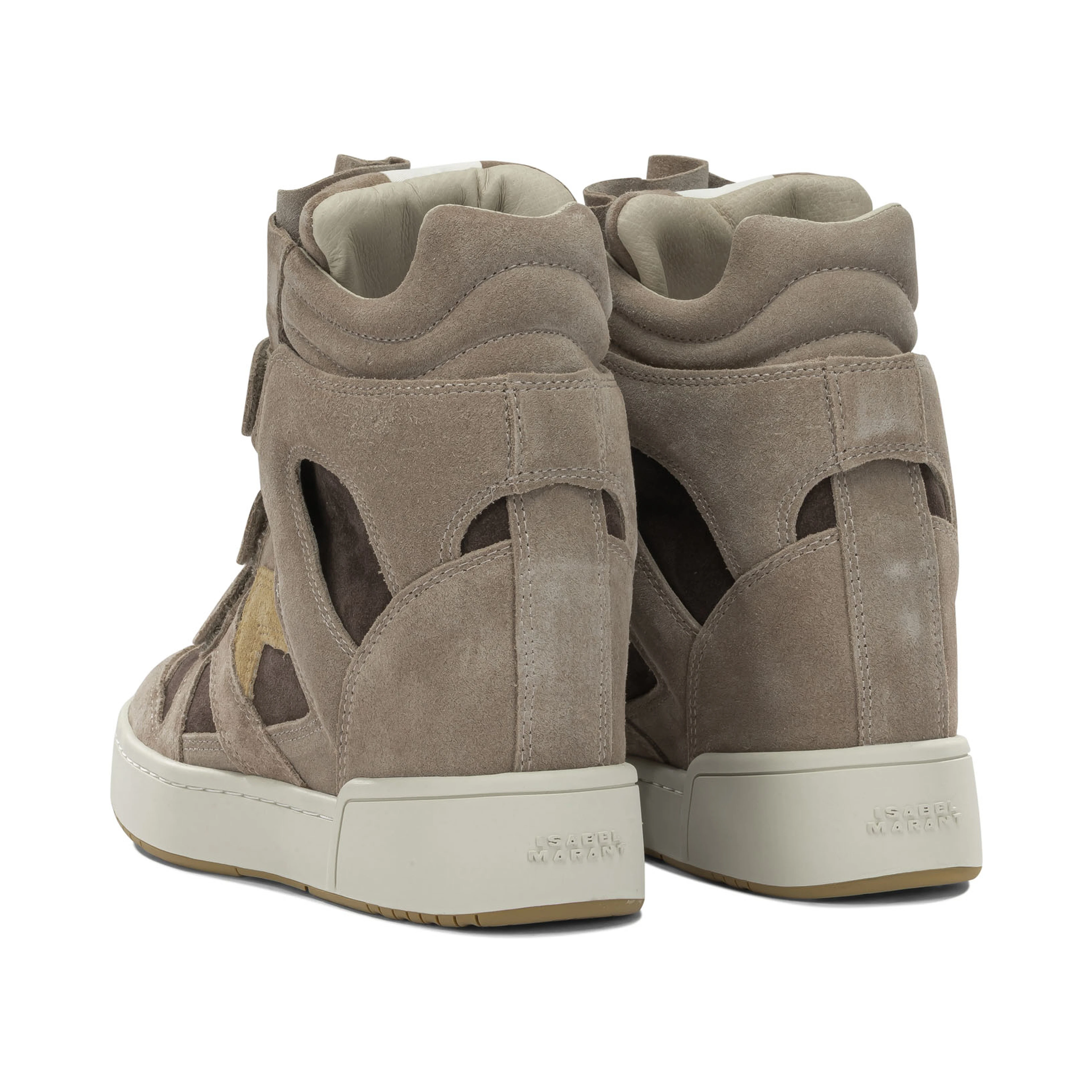 "IM3" high top sneakers