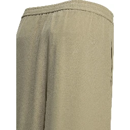 Casual silk pants