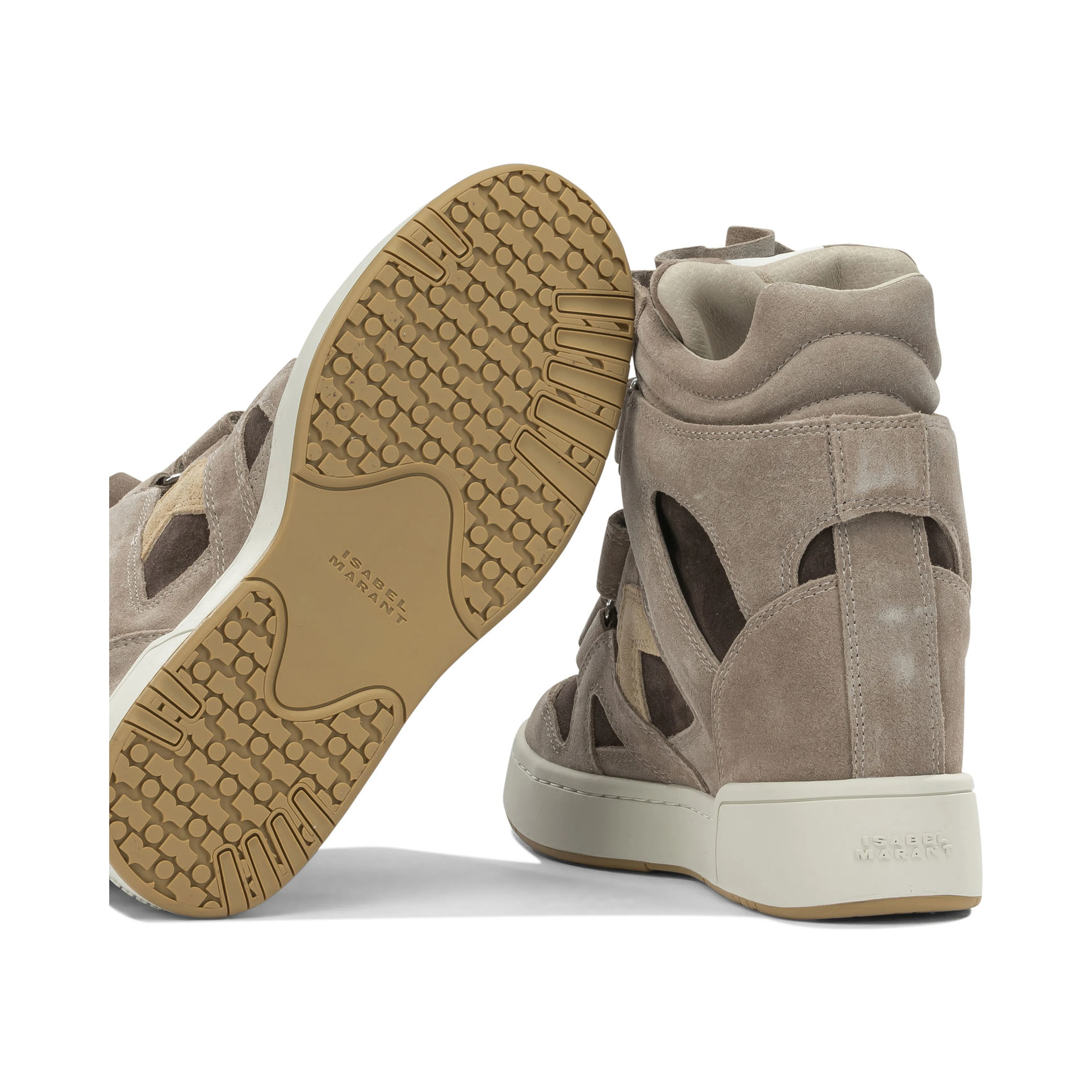 "IM3" high top sneakers