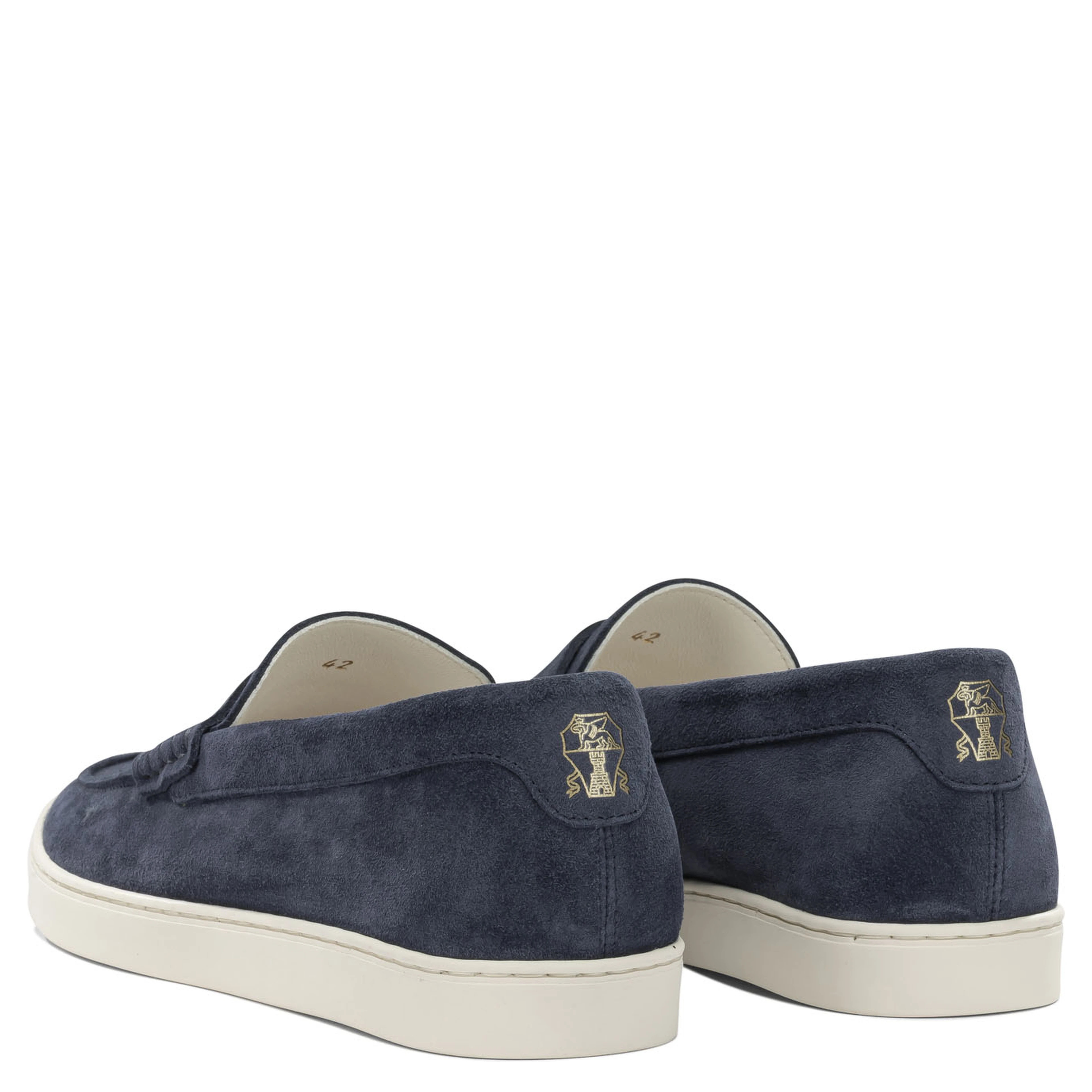 Suede loafers
