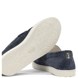 Suede loafers