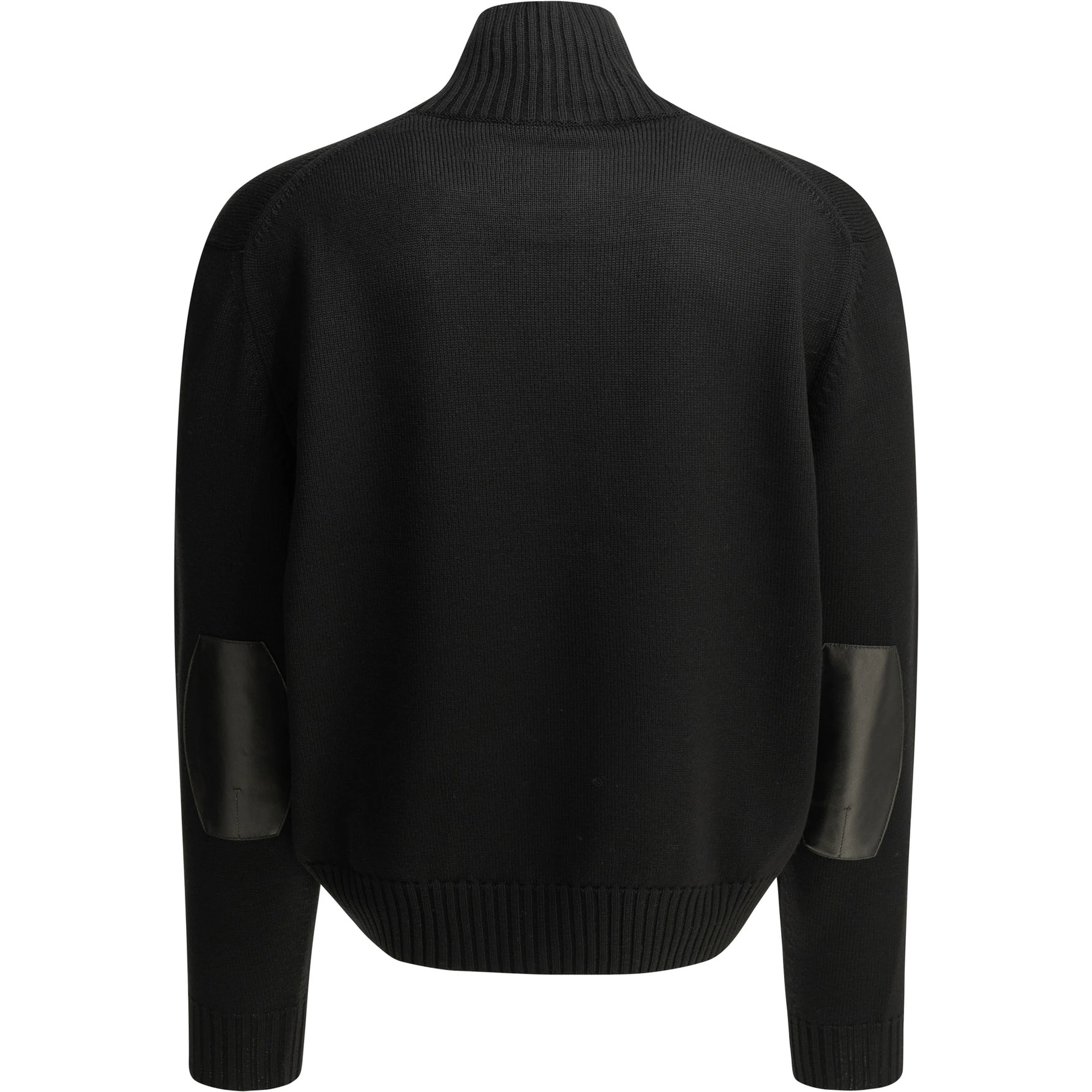 Wool Sweater with a Zipper