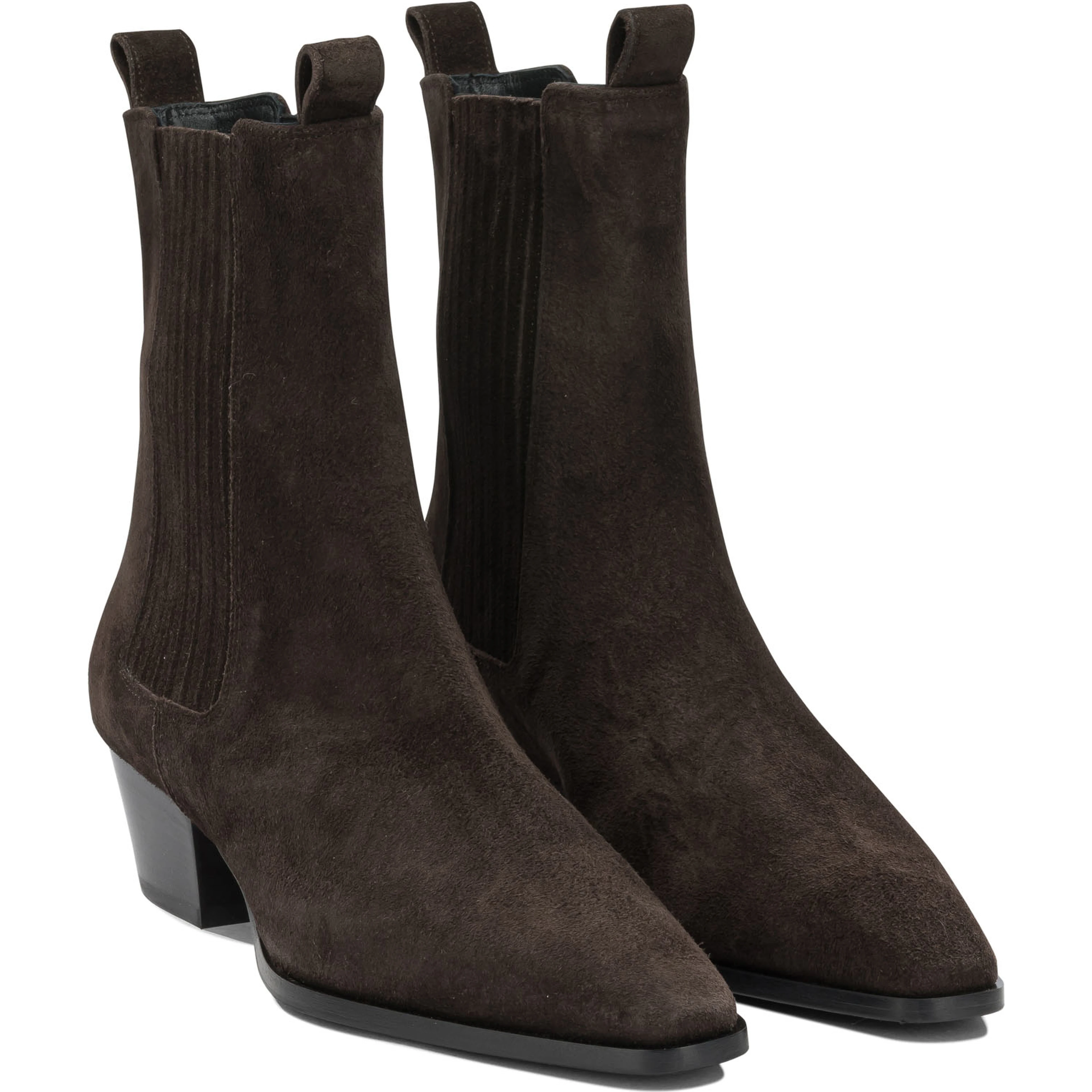 "Agata" Pull-On Ankle Boots