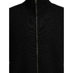 Wool Sweater with a Zipper