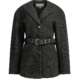 Lightweight wool jacket