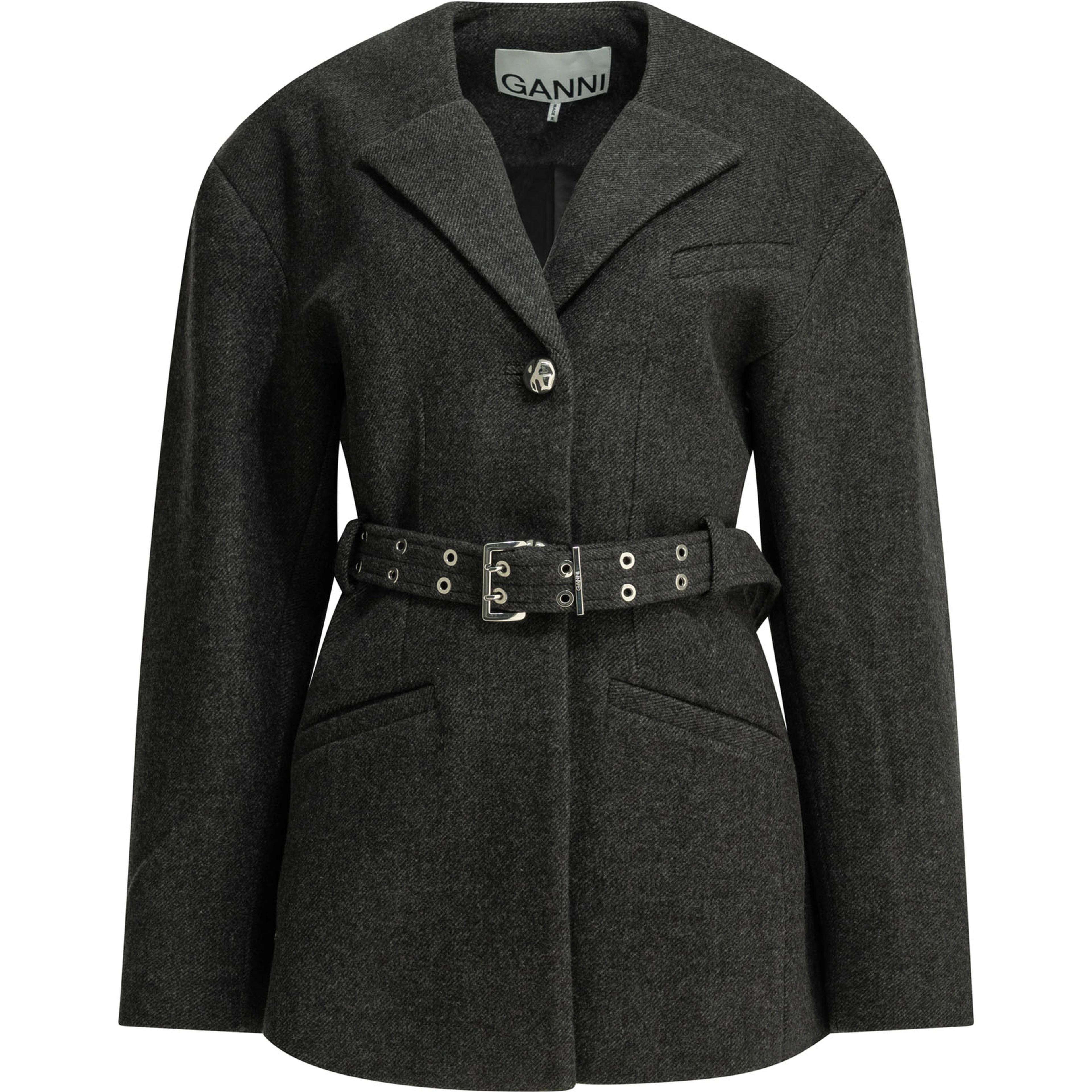 Lightweight wool jacket