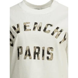 "Givenchy Paris" Crew-Neck T-Shirt