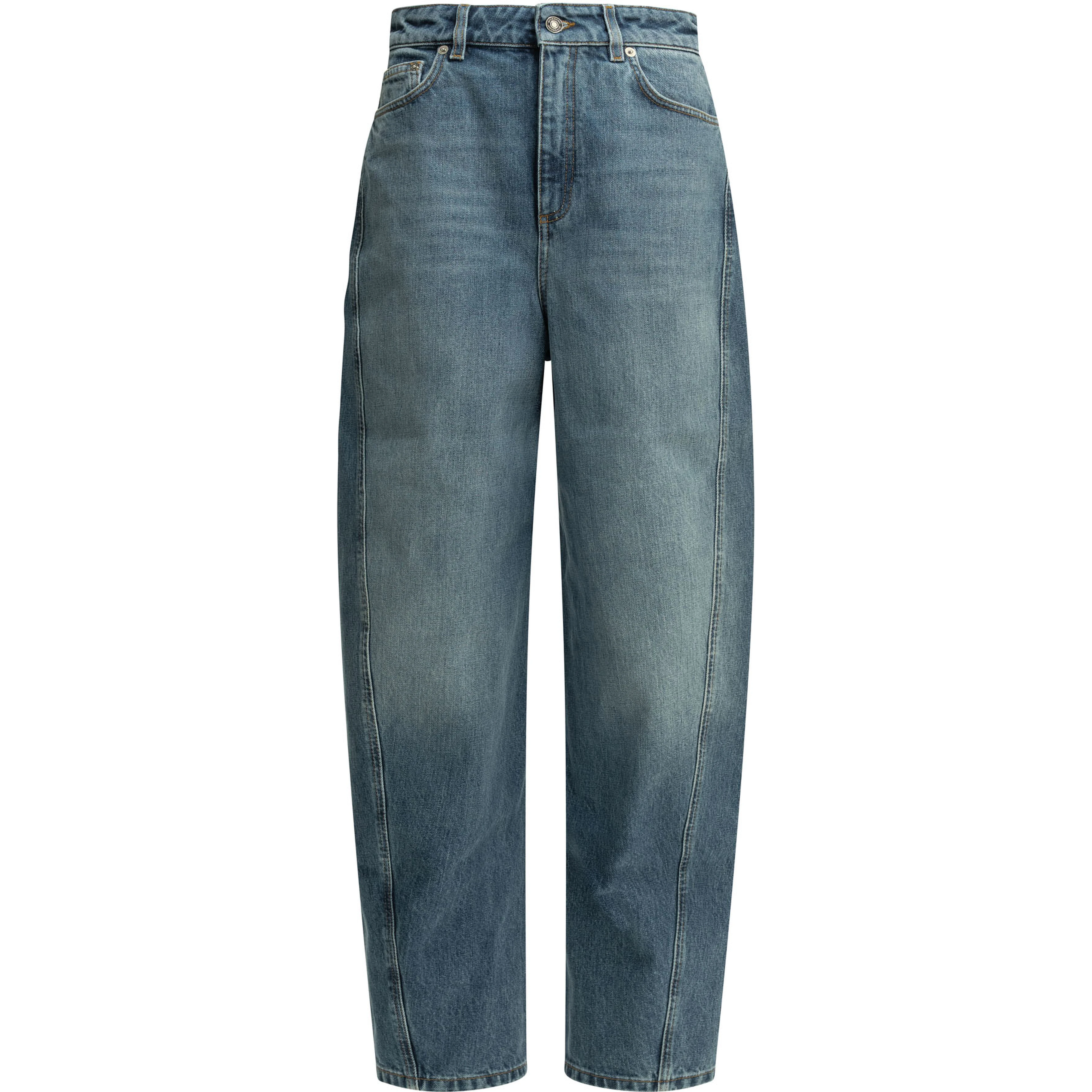 "Cocoon" Wide-Leg Jeans