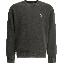 "Fox Head Faded" Crew Neck Sweatshirt