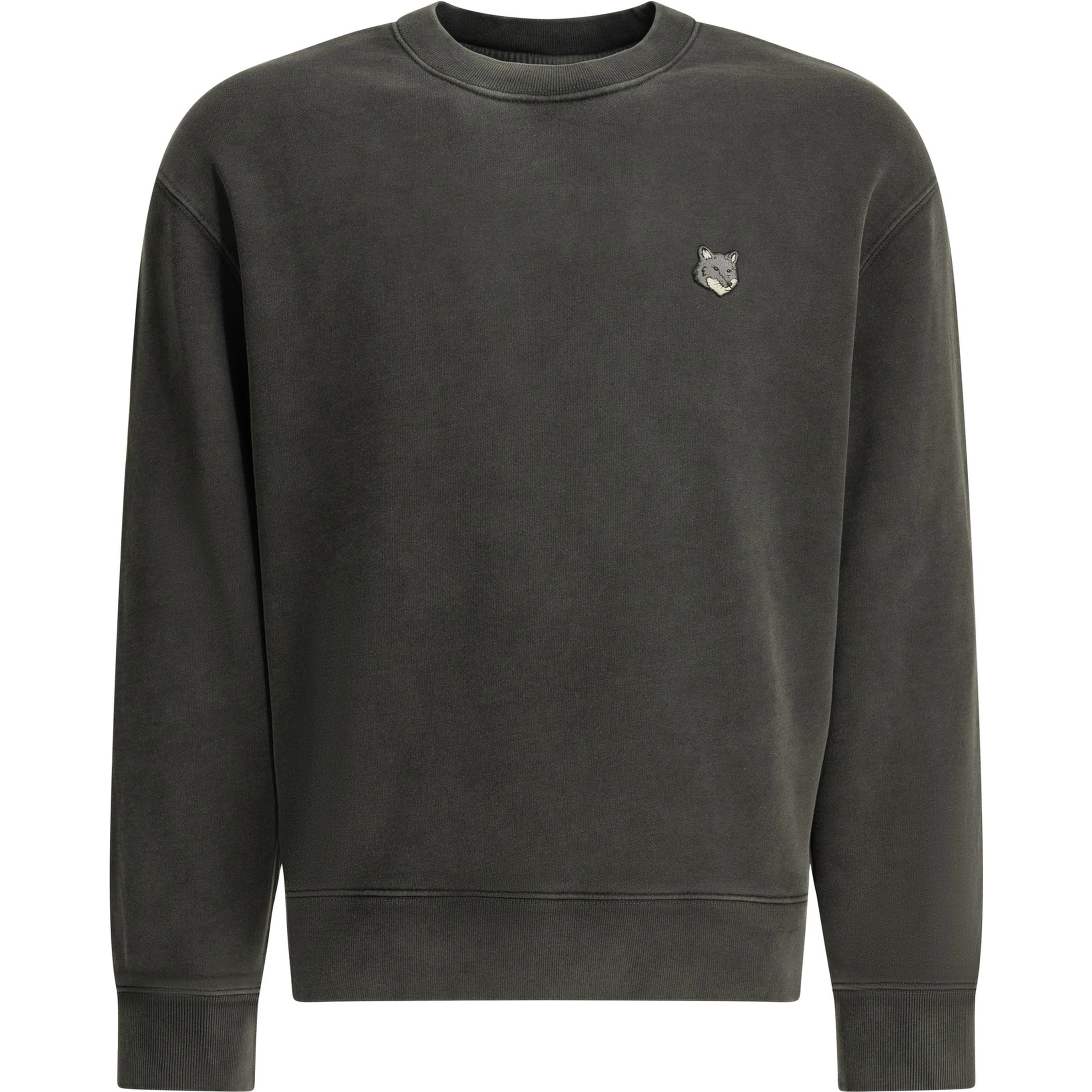 "Fox Head Faded" Crew Neck Sweatshirt