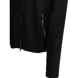 Wool Sweater with a Zipper