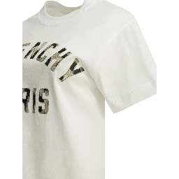 "Givenchy Paris" Crew-Neck T-Shirt