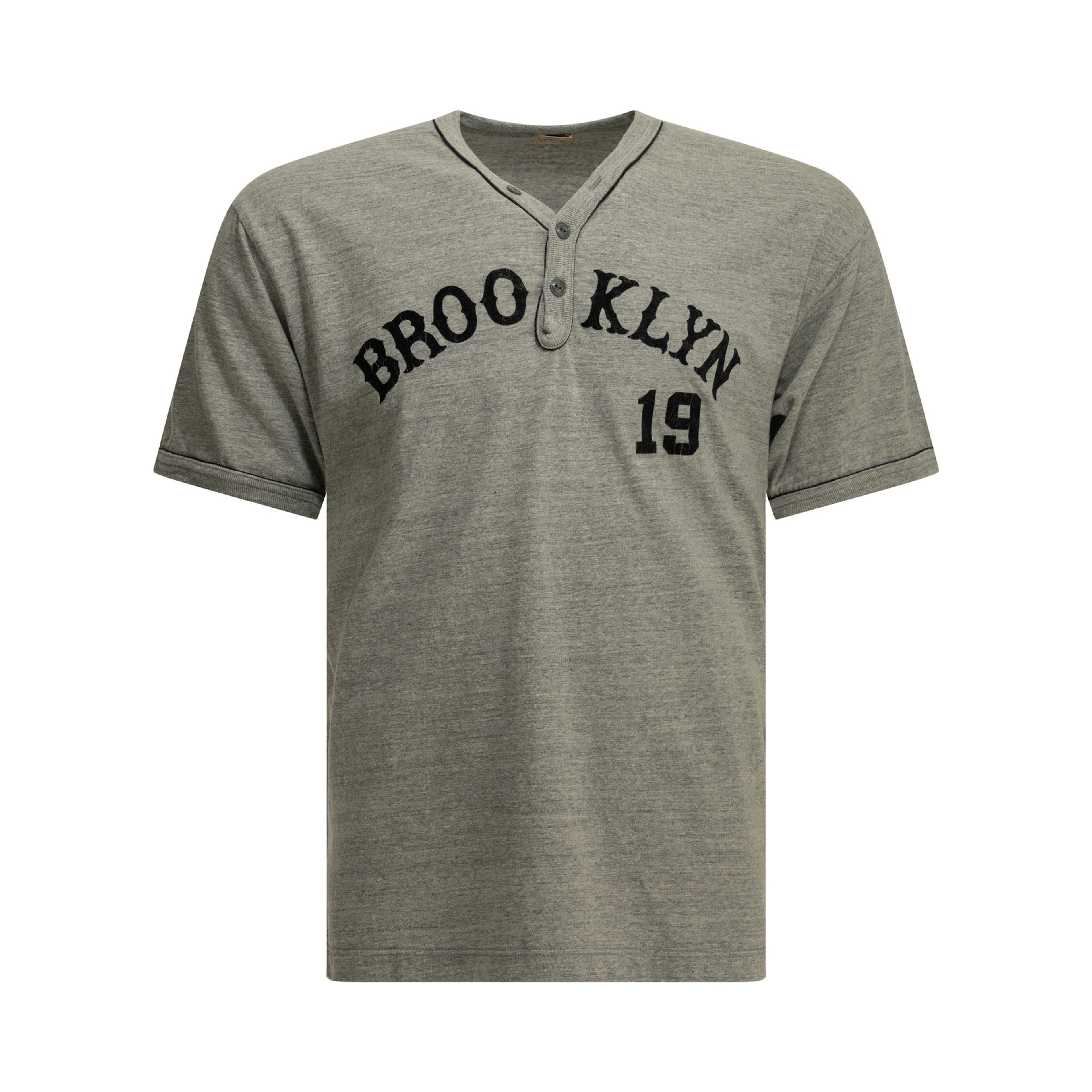 "Brooklyn 19 Baseball" Henley T-shirt