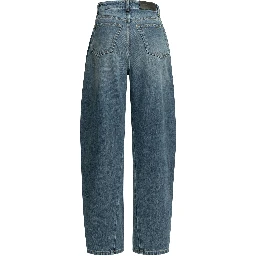 "Cocoon" Wide-Leg Jeans