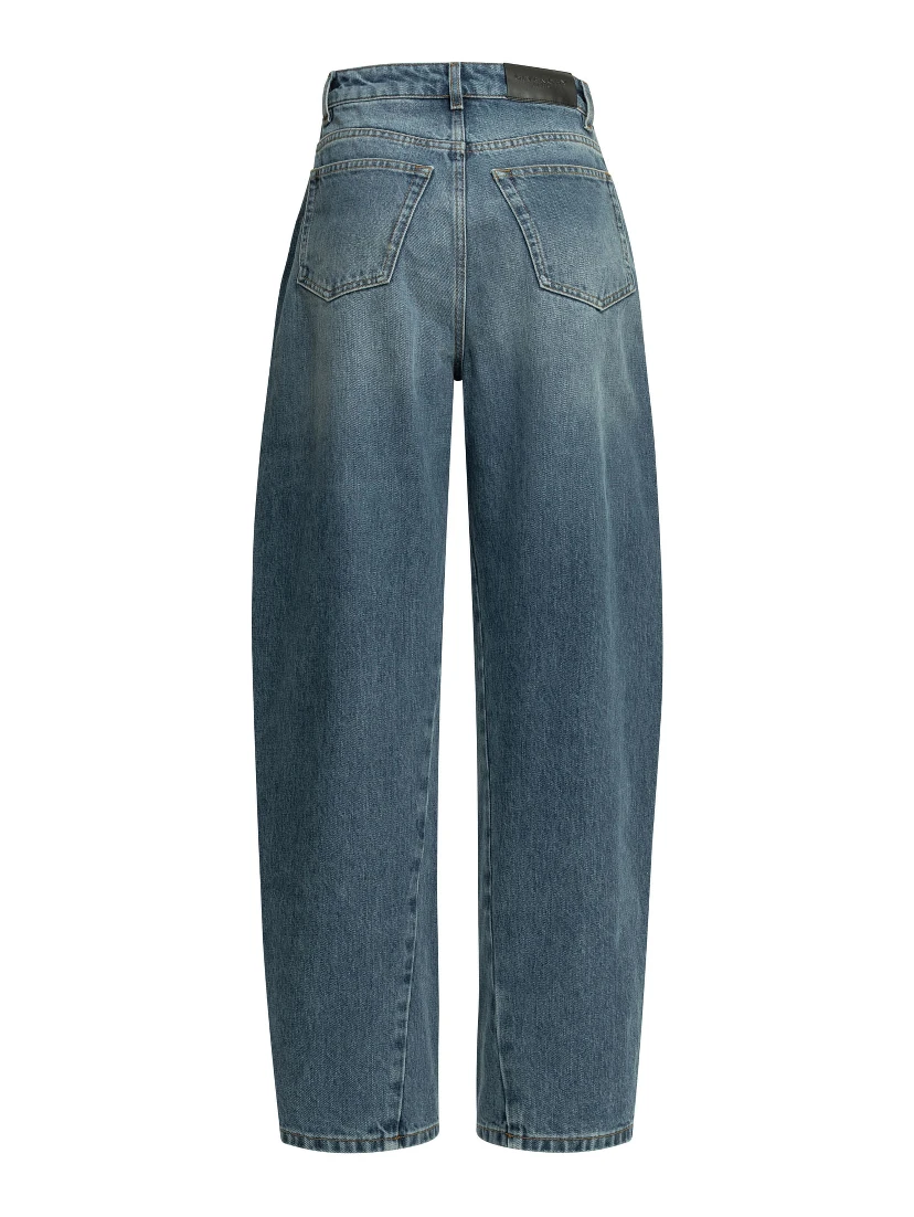"Cocoon" Wide-Leg Jeans