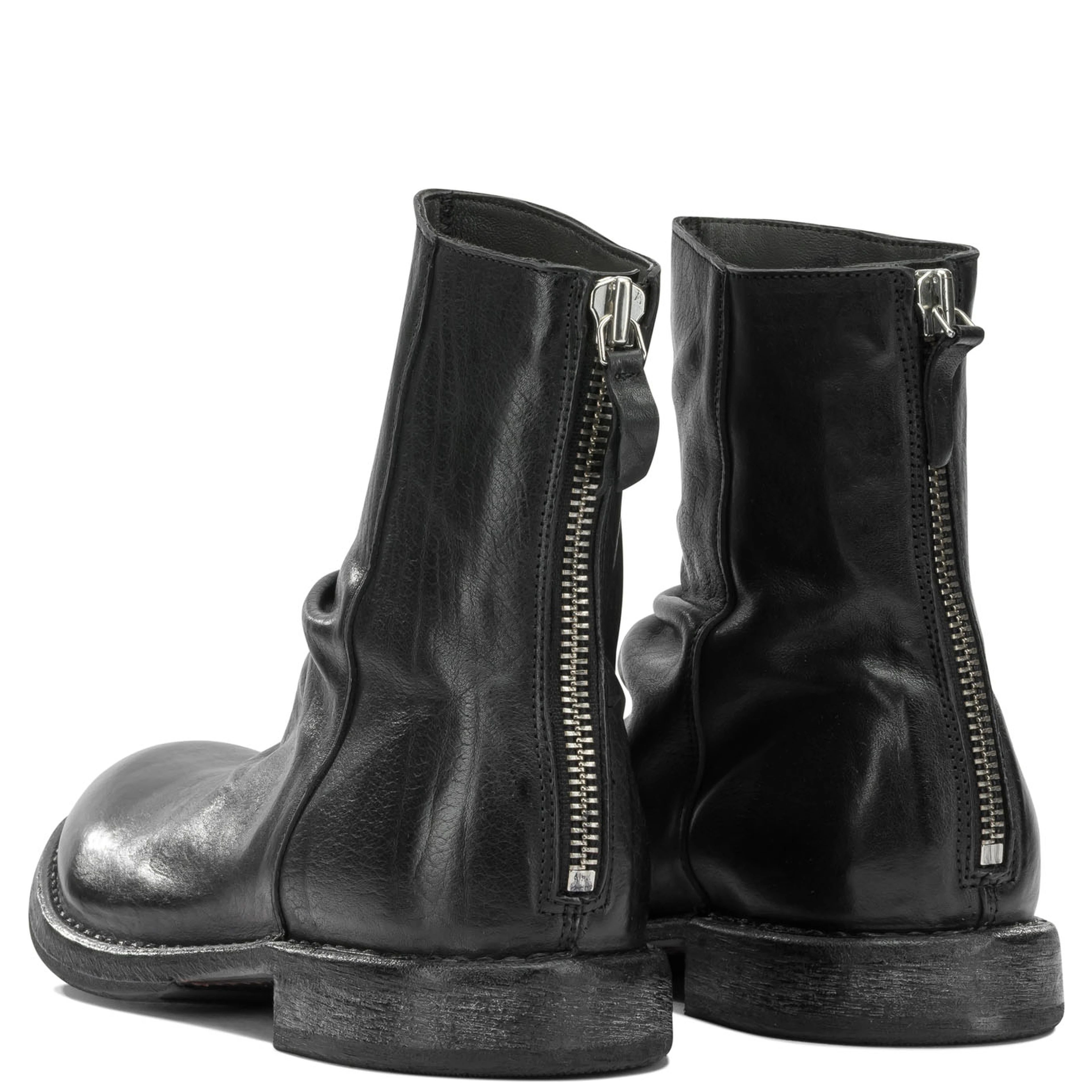 "Minsk" Ankle Boots with Zipper