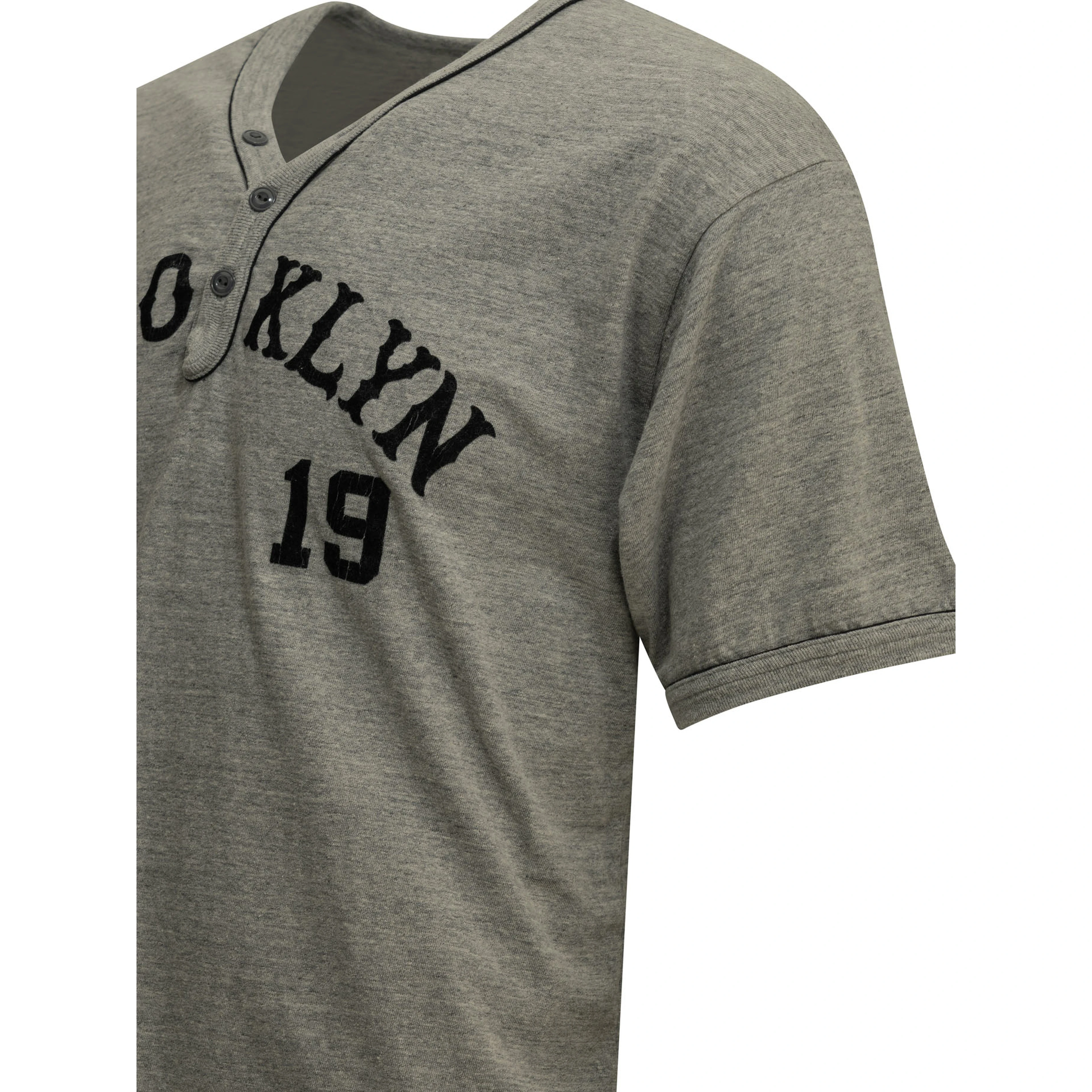 "Brooklyn 19 Baseball" Henley T-shirt