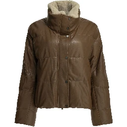 Padded Shearling Jacket