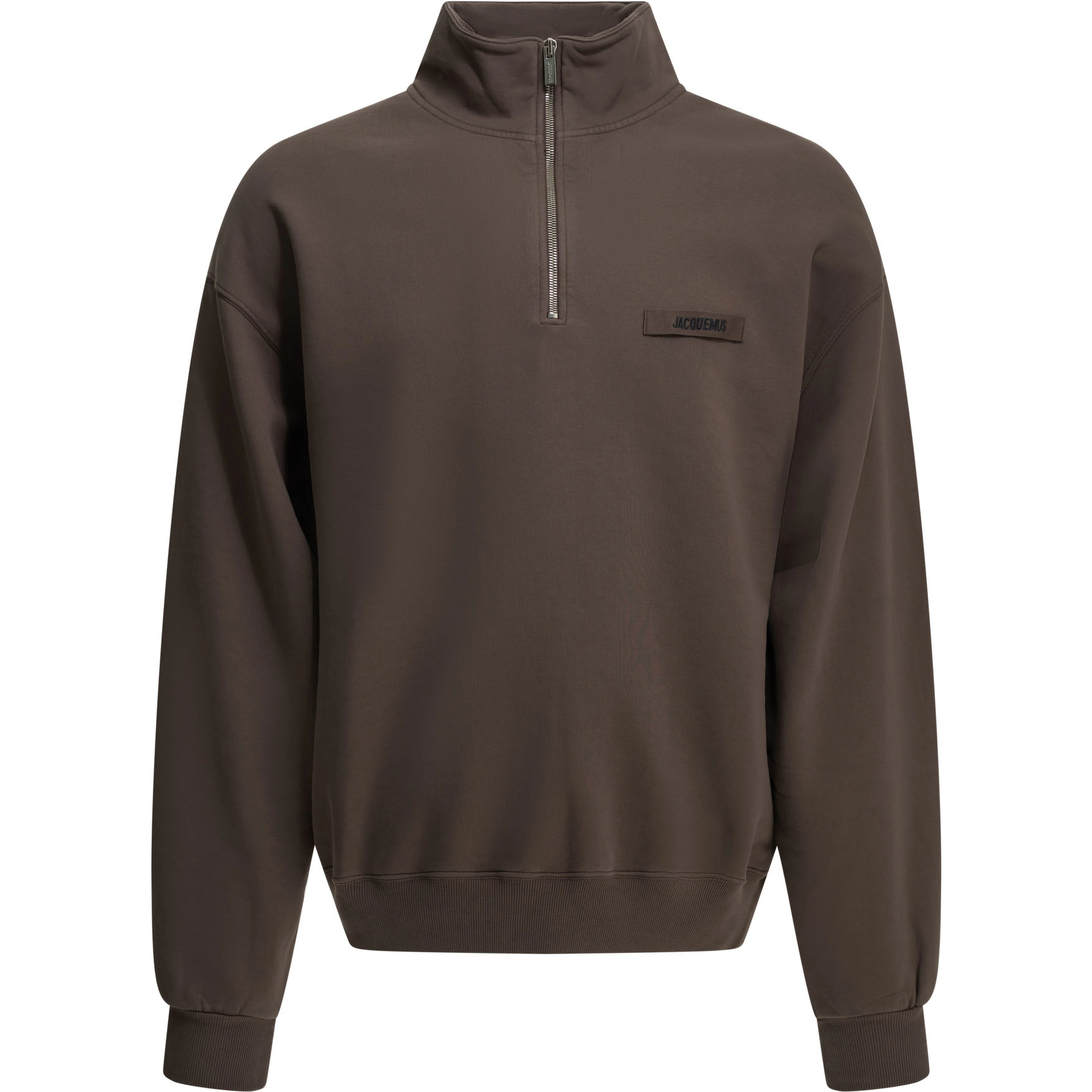 "Le Camionneur Gros Grain" Half Zip Sweatshirt