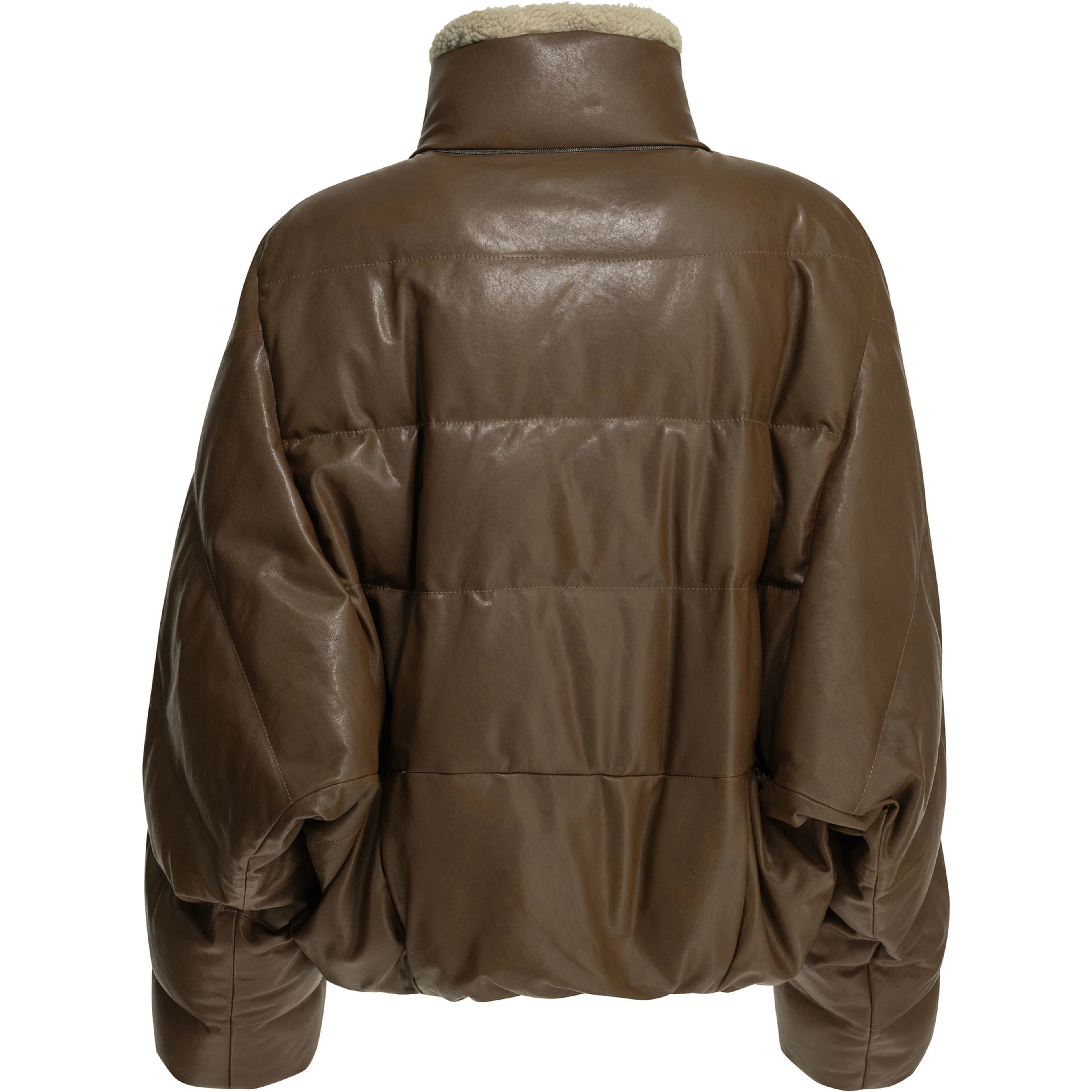 Padded Shearling Jacket