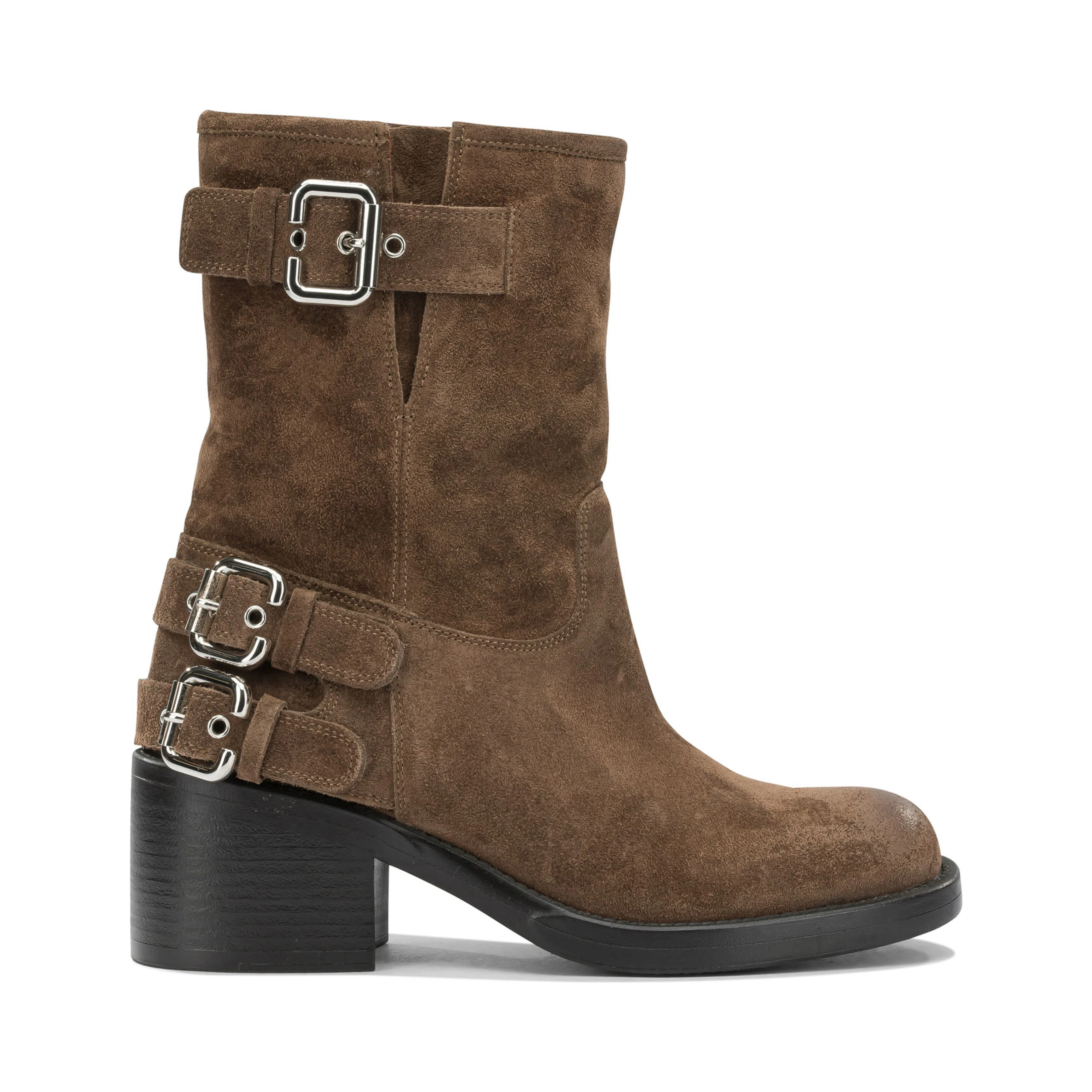 "Dakota" Pull-On Ankle Boots