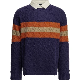 "Rubgy" Polo Sweater