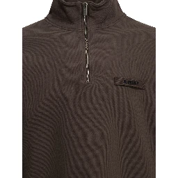 "Le Camionneur Gros Grain" Half Zip Sweatshirt