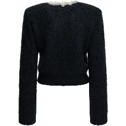 Cardigan with embellishments