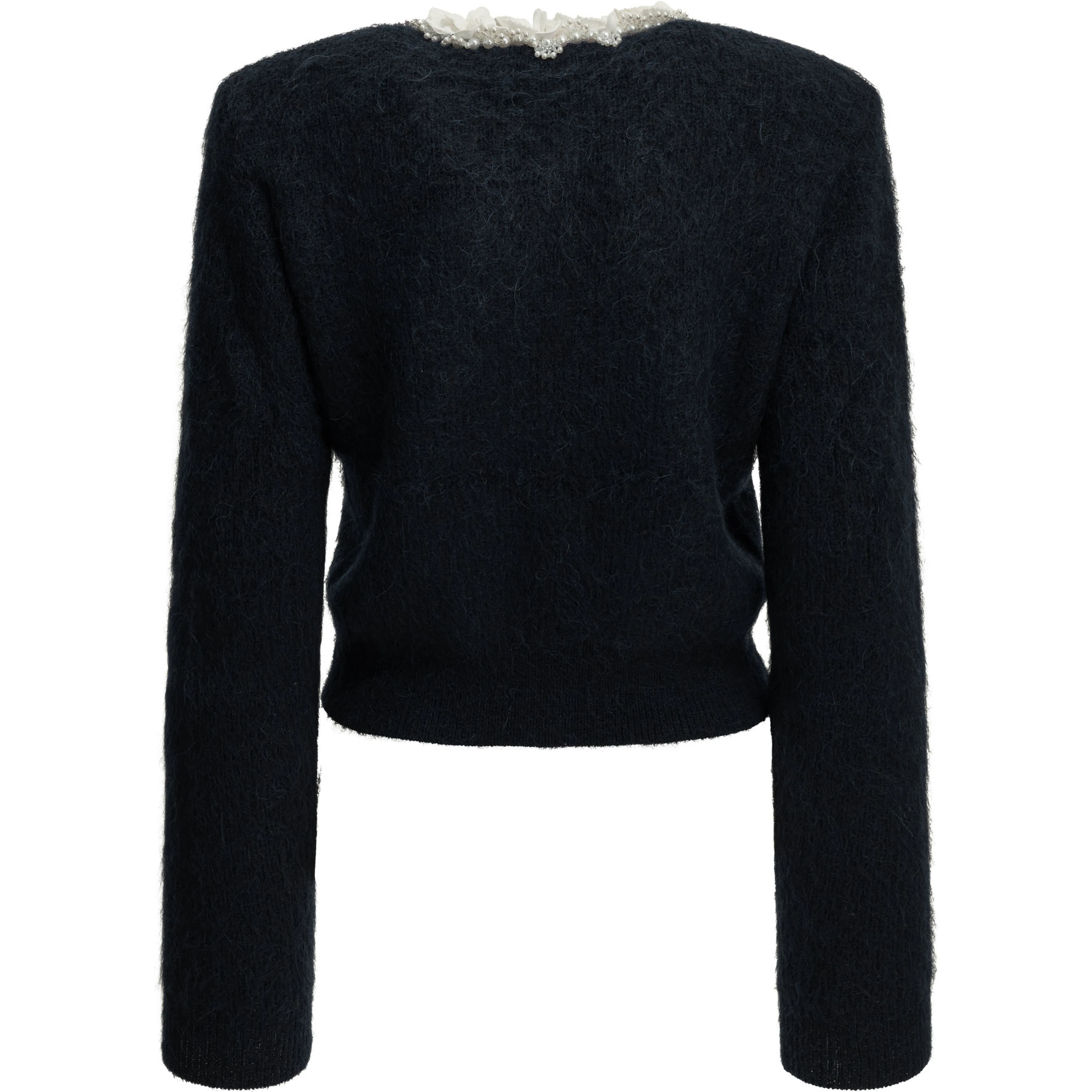 Cardigan with embellishments
