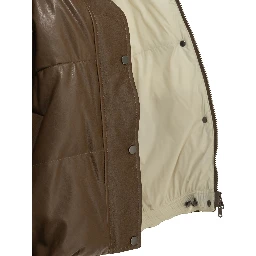 Padded Shearling Jacket