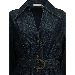 Midi shirtdress