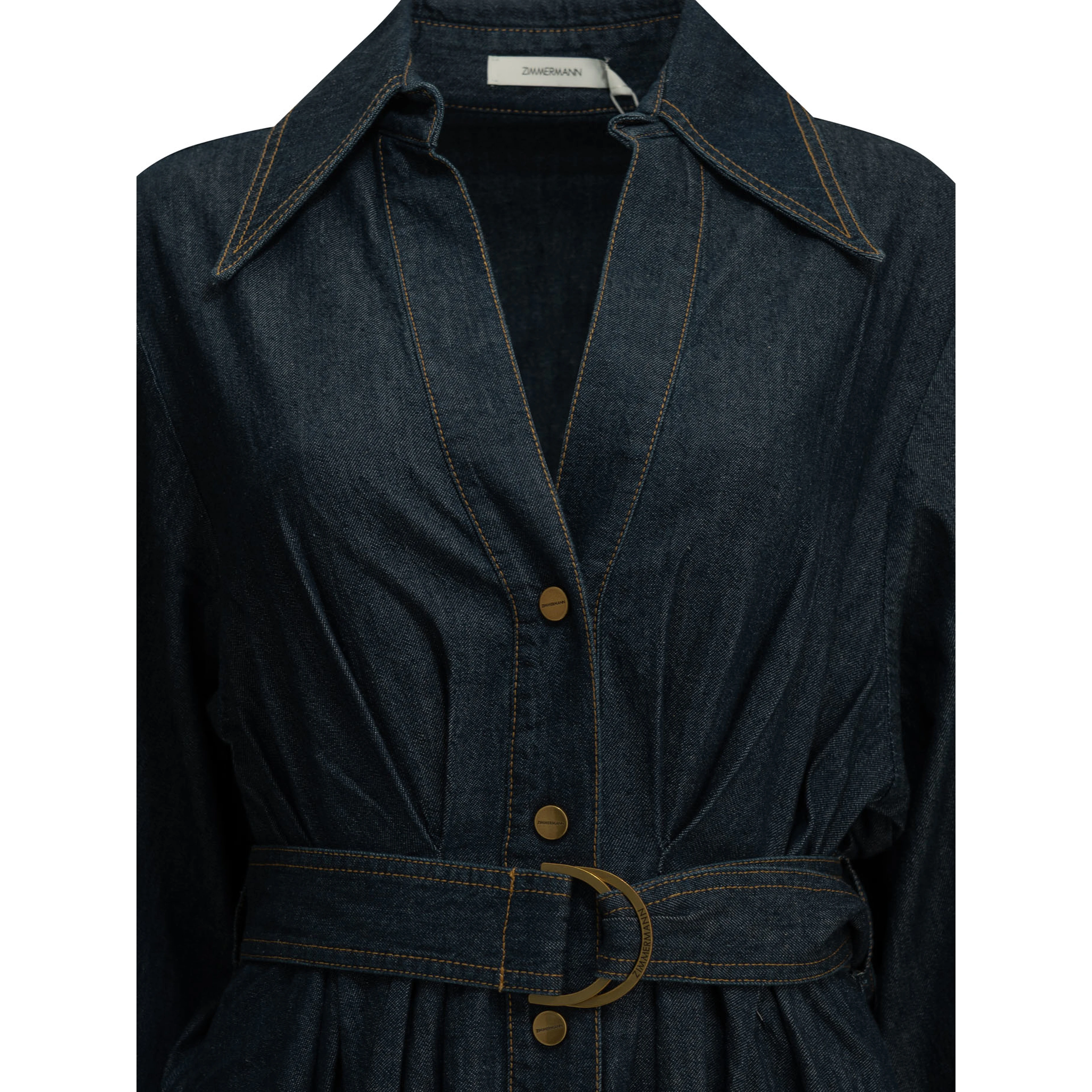 Midi shirtdress