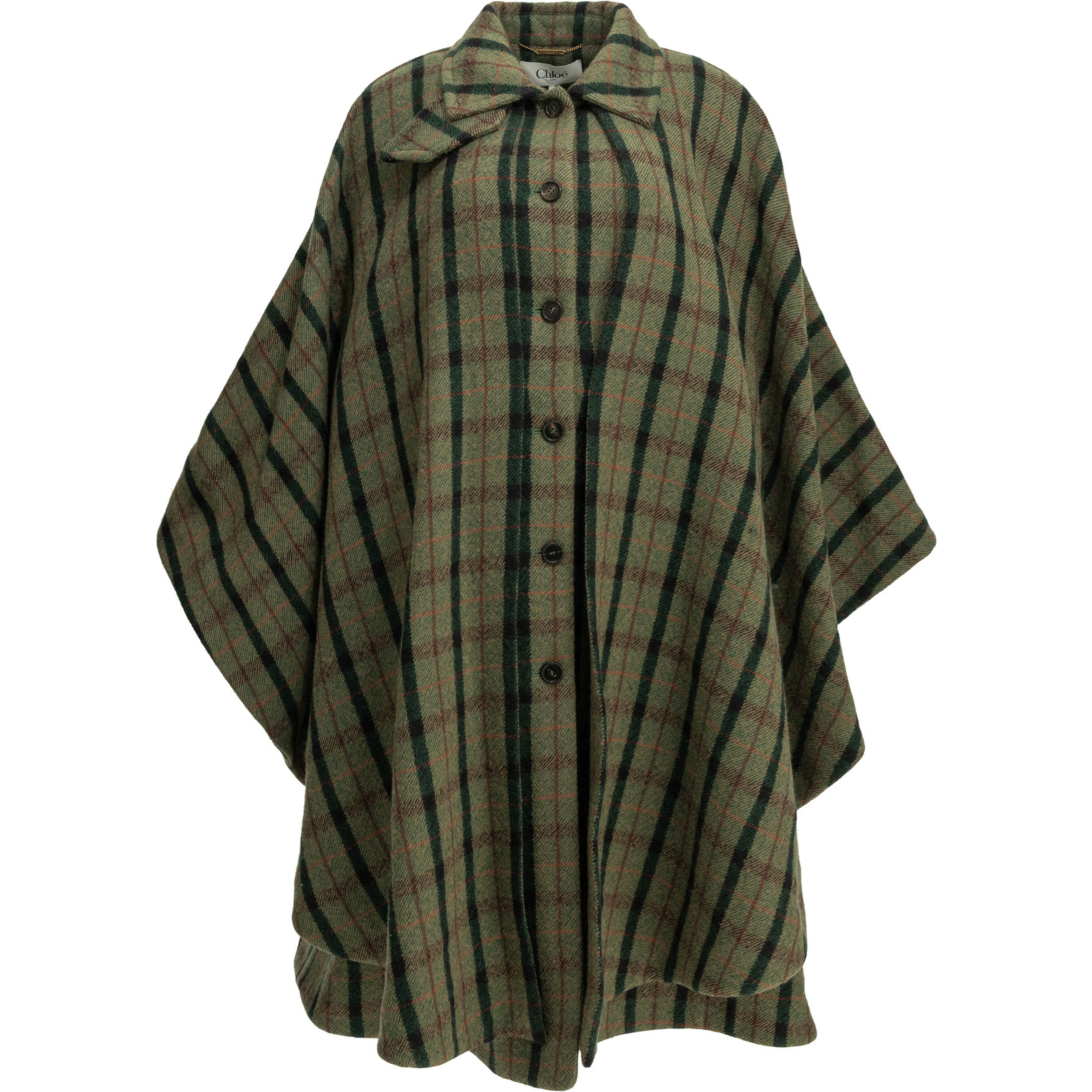Wool cape