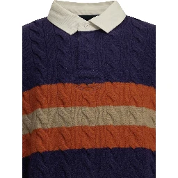 "Rubgy" Polo Sweater