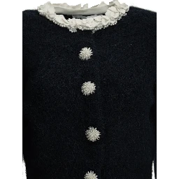 Cardigan with embellishments
