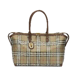 "Check" Large Shoulder Bag