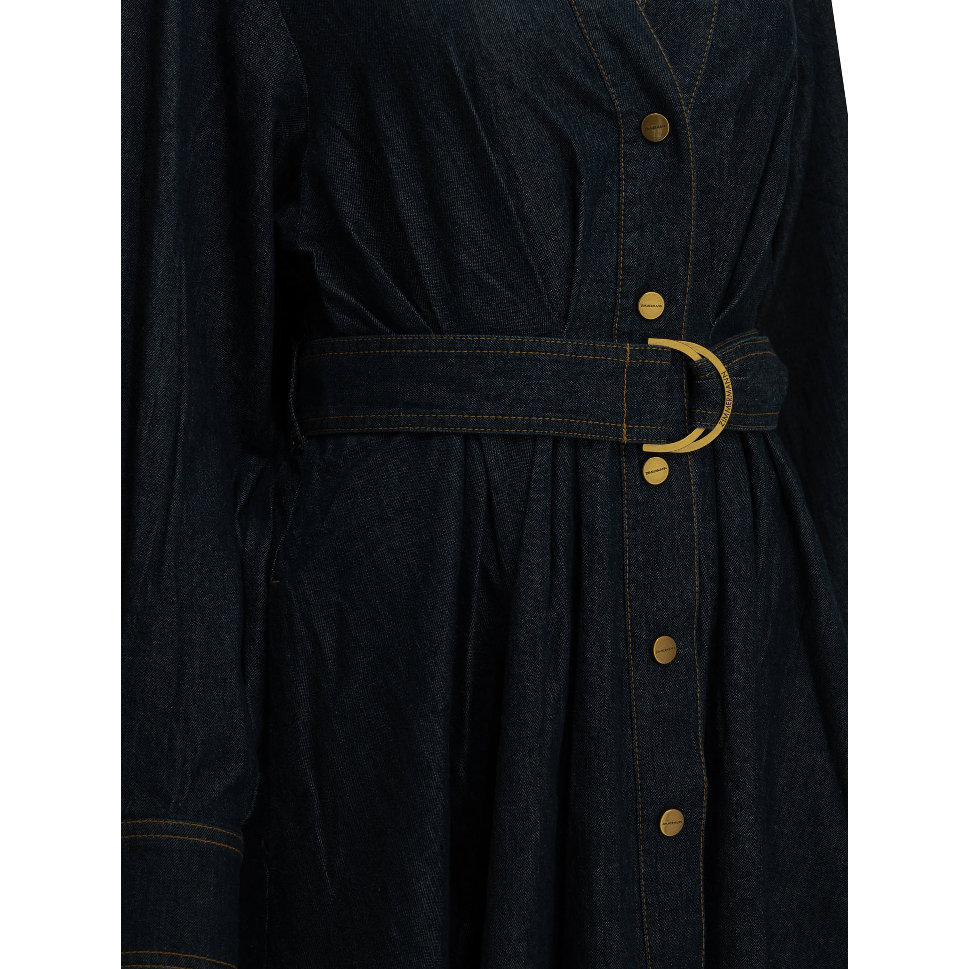 Midi shirtdress