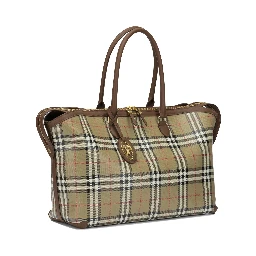 "Check" Large Shoulder Bag